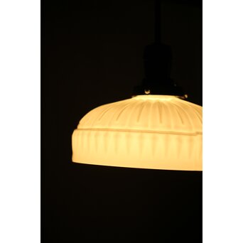 プレスガラス電笠　A2017 