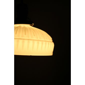 プレスガラス電笠　A2017 