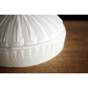 プレスガラス電笠　A2017 