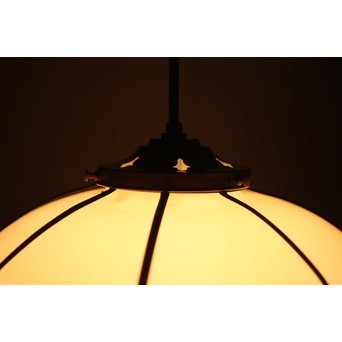 七宝紋 オーバル電笠照明　A2022 