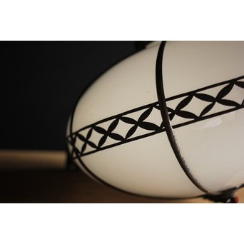 七宝紋 オーバル電笠照明　A2022 