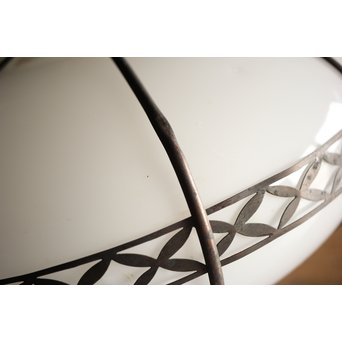 七宝紋 オーバル電笠照明　A2022 