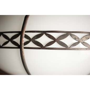 七宝紋 オーバル電笠照明　A2022 