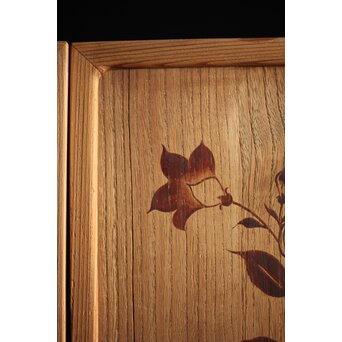 漆絵の小引戸　X262 