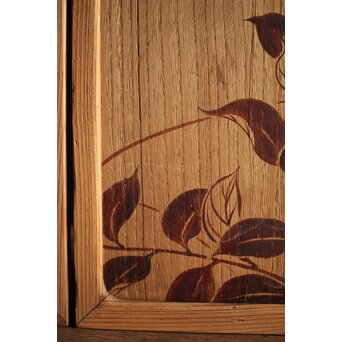 漆絵の小引戸　X262 