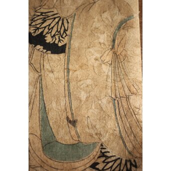 菊川英山 浮世絵木版画3枚　Z235 