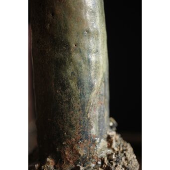 サンカローク窯 宋胡禄 窯道具 サヤ 花器　P210 