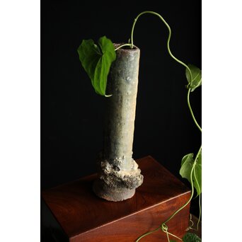 サンカローク窯 宋胡禄 窯道具 サヤ 花器　P210 