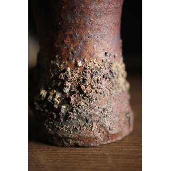 古陶磁 窯道具サヤ 小花器2点　P212 