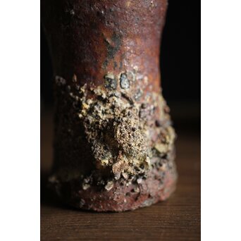 古陶磁 窯道具サヤ 小花器2点　P212 