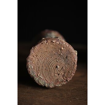 古陶磁 窯道具サヤ 小花器2点　P212 