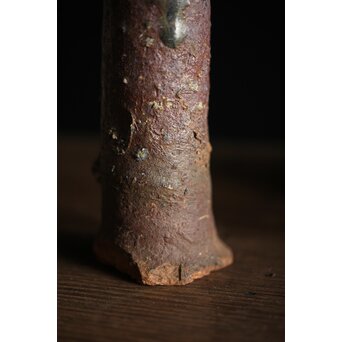 古陶磁 窯道具サヤ 小花器2点　P212 