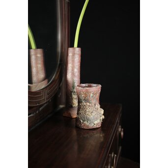 古陶磁 窯道具サヤ 小花器2点　P212 