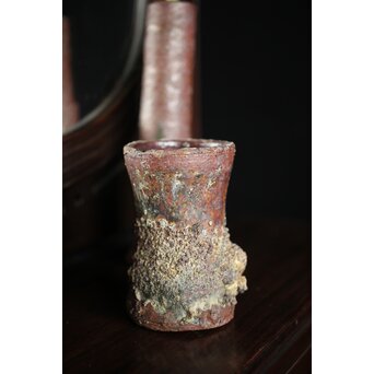 古陶磁 窯道具サヤ 小花器2点　P212 