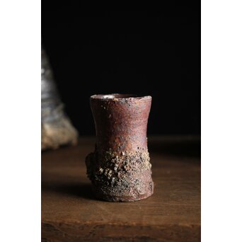 古陶磁 窯道具サヤ 小花器2点　P212 