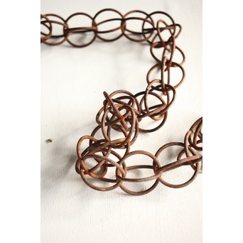 鉄 雨樋鎖 波紋　M240 