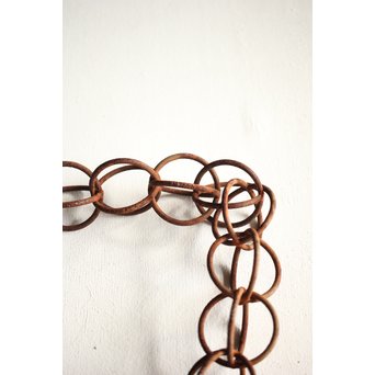 鉄 雨樋鎖 波紋　M240 