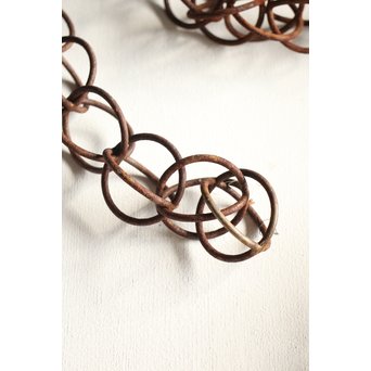 鉄 雨樋鎖 波紋　M240 