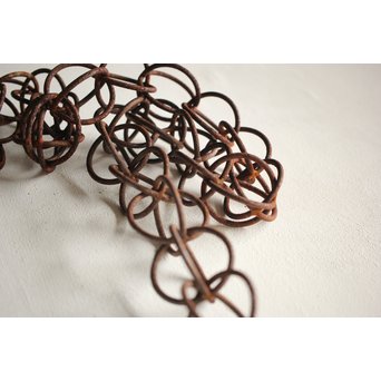 鉄 雨樋鎖 波紋　M240 