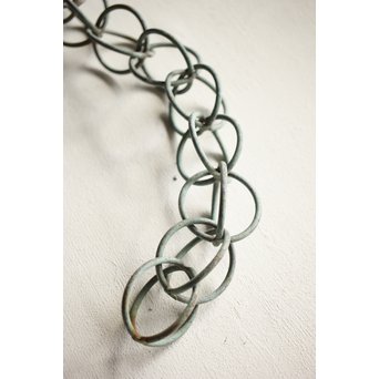 銅 雨樋鎖 波紋　M241 