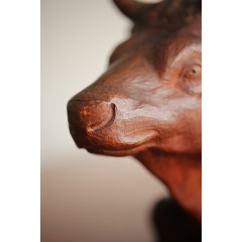 光重銘 木彫　X268 