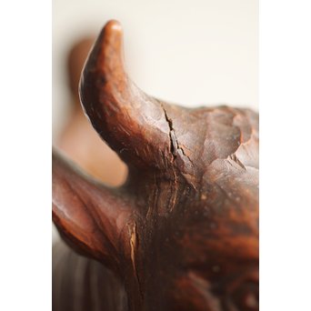 光重銘 木彫　X268 