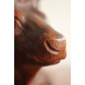 光重銘 木彫　X268 