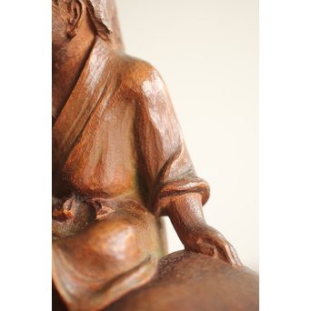 光重銘 木彫　X268 