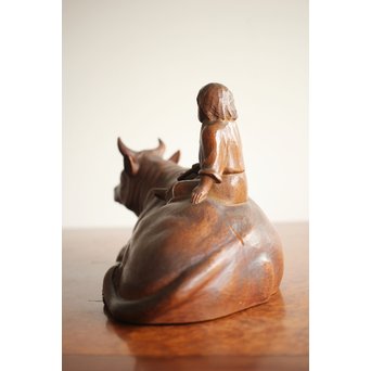 光重銘 木彫　X268 