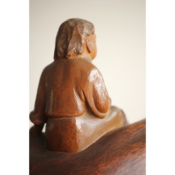 光重銘 木彫　X268 