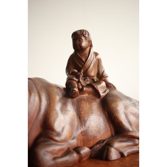 光重銘 木彫　X268 