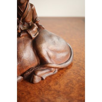 光重銘 木彫　X268 