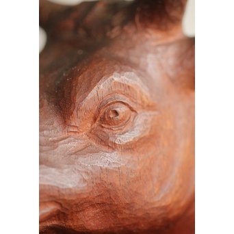 光重銘 木彫　X268 