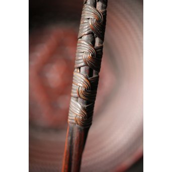 初代 前田竹房斎 竹編籠　U235 