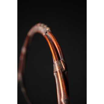 初代 前田竹房斎 竹編籠　U235 