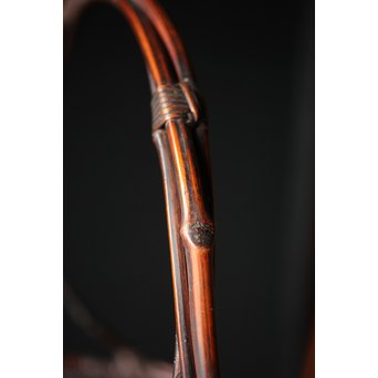 初代 前田竹房斎 竹編籠　U235 