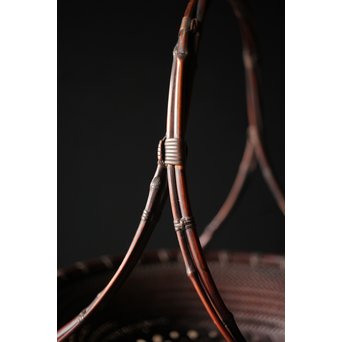 初代 前田竹房斎 竹編籠　U235 