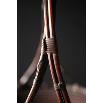 初代 前田竹房斎 竹編籠　U235 