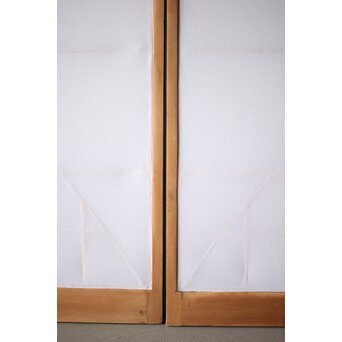 障子付 中型障子戸 2枚1組　F232 