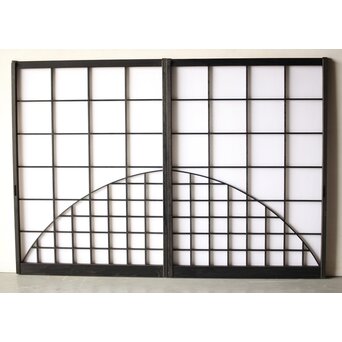 障子付 中型障子戸 2枚1組　F232