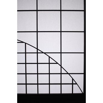 障子付 中型障子戸 2枚1組　F232 