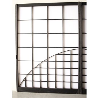 障子付 中型障子戸 2枚1組　F232 