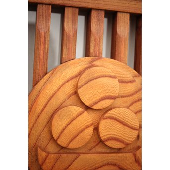 総欅 格子欄間　R0055 