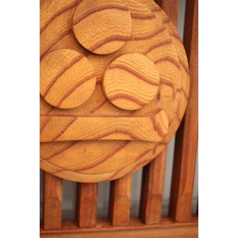 総欅 格子欄間　R0055 