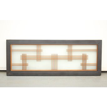 ガラス入 小型欄間　R0056