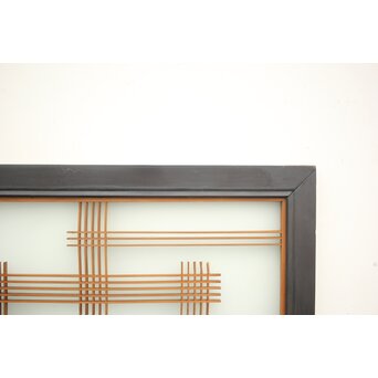 ガラス入 小型欄間　R0056 