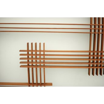 ガラス入 小型欄間　R0056 