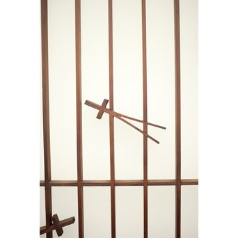 松葉組子の書院 2枚1組　R0057 