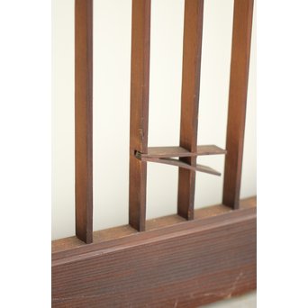 松葉組子の書院 2枚1組　R0057 