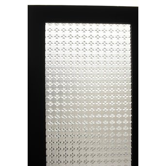 プレスと黄色ガラスの欄間 2枚1組　R0058Y 